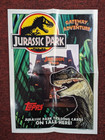 New 1993 Topps Series 1 Jurassic Park Promo Poster Universal Studios Vintage