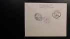1930 Honduras Registered First Flight Cover Ffc Tegucigalpa To Leipzig Germany