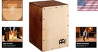 Meinl Compact Jam Cajon Drum - Baltic Birch Wood - Handplay