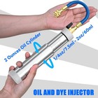 Htomt Ac Oil Injector Kit  A c Dye With R1234yf Low Side Quick    