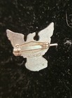 Vintage Boy Scouts Of America Eagle Pin Bsa Eagle Sterling Silver Free Shipping 