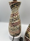 Vintage Pink Gold Black Mid Century Lamps Mcm Works   Beautiful Hard To Find Set