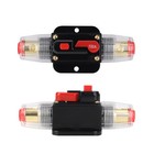 Car Stereo Audio 12 24v Circuit Breaker Fuse Lnline Fitts 4 8 Gauge Wire 150 Amp