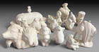 Ready To Paint Ceramic Bisque Lot Of 14 Items   Plus Free Mystery Item  