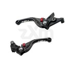 2019-2023 Ktm 690 Smc R Asv Inventions F3 Series Brake   Clutch Lever Black