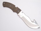 Vtg Colt Ct7 Serengeti Seki Japan Guthook Fixed Hunting Knife Blade Blank
