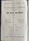Joanne Woodward The Glass Menagerie Rare Vtg Theatre Playbill 1949 Greenville Sc