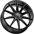 Kraze Kr194 Cosmos 18x8 5x108  40mm Gloss Black Wheel Rim 18  Inch