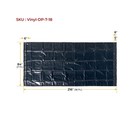 Mytee Products 7  X 18  Black Asphalt Vinyl Dump Truck Tarp With Double Pocke   