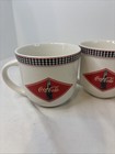 Set Of 3 Vintage 2003 Coca-cola Coffee Mugs   Cups Gibson Designs