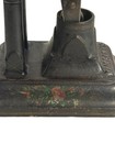 Antique Fairbanks Cast Iron Postal Scale Brass Beam Countertop Letter Scale
