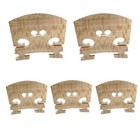 20pcs 4 4 Violin Bridge Aged Maple Wood  diy Violin Accessories Parts