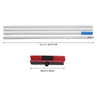 4m Solar Panel Cleaning Brush Outdoor Window Adjustable Pole Cleaning Kit