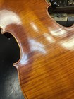 French -old -antique 4 4 Violin For Repair  Flamed Back One Piece Back