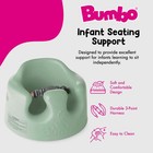 Bumbo Infant Floor Seat Baby Sit Up Chair With Adjustable Harness  Hemlock Green
