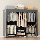 Heavy Duty Garment Rack Large Clothes Rack Freestanding Closet Clothing Shelves