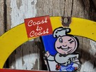 Vintage Mcdonalds Porcelain Sign Old Fast Food Restaurant Hamburgers Speedee Fry