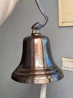 Large Nautical Ship s Boat Bell 11  Solid Brass Marine Maritime Wall Decor Gift
