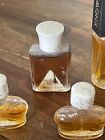 Lot Of 8 Vintage Mini Perfume Bottles Mix Of Full   Partial Bottles Estee Lauder