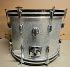 1970 s Slingerland 20x14 Silver Sparkle Bass Drum  Beautiful  