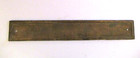 Vintage Solid Brass Stewards Room Sign   Great Lakes Iron Ore Ship Estate Find