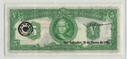 El Salvador 5 Colones 1954   1955  P-82  Superb Original Vf ef  Crisp Paper  W s