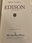 Easton Press  Thomas Edison  Phonograph  Electricity  Inventor  New Jersey