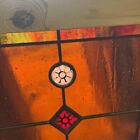 Sg4807 Vintage Stained Glass Window 16 1 4 In   