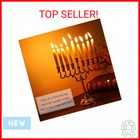 Hanukkah Menorah 9 Branch Gold Plated Jewish Menorahs For Chanukah Candle Holder