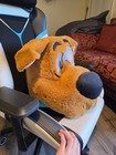 Warner Bros  Scooby-doo Full Face Plush Mask Headpiece One Size Brown