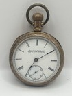 Antique Elgin National Watch Co Pocket Watch Late 1800s Gold Filled Case 