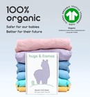   100  Organic Cotton Muslin Fitted Crib   Premium Baby Sheets For Boys   Gir   