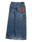 Vintage Jnco Flaming Skull Jeans Size 27 Y2k Wide Leg Skater Denim Pants