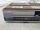 Vintage Spartus Am fm Clock Radio Cassette Player Model 0113 Working