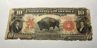 1901 United States  10 Bison Note Spellman white