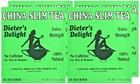 China Slim Herbal Tea Extra Strength -dieter s Delight 36 Tea Bags - Exp  2-2026