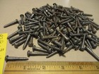 40--new-old Stock  Slotted Round Head Steel Wood Screws  1 1 8  Long X  10 3 16 
