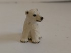 Schleich Sitting Polar Bear Cub Baby 2011 Figure Wildlife Retired Toy Animal