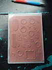 Brand New Stampin  Up  A Fitting Occasion Cling Stamp Set - With Sentiments