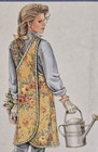 Daisy Kingdom Simplicity Pattern 7481  Apron In 2 Lengths  S-xl  Uncut 