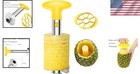 Pineapple Peeler Corer Slicer Cutter Kitchen Tool Stainless Steel Fruit Prep