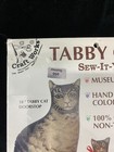 Vintage Tabby Cat Pillow Toy Works Arnold Print Sew-it-yourself Kit Sealed  211