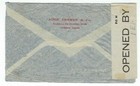 1942 Buenos Aires  Argentina Airmail To El Monte California Wwii Censor 4 Stamps