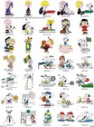 162 Cartoon Characters Bundle Embroidery Machine Designs Collection Pes Usb