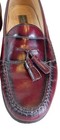 G h  Bass Co  Vintage Burgundy Loafers W  Tassel Weejuns Moc Toe Size 11 D Offic