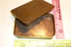 1914 Christmas British Ww1 Brass Box