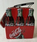 Coca Cola Six Pack Bottle Lunch Box Tin Metal Vintage