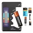 Digital Lcd Battery Tester Universal Volt Checker Aaa Aa C D 9v   Button Cell