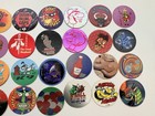 Vintage 1995 Pogs Lot Of 40 Wackers Milk Caps Alien Buzzin Rare Mixed Collection