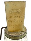 4 Vintage Glass   Tin Crank-style Manual Nut Grinder Usa